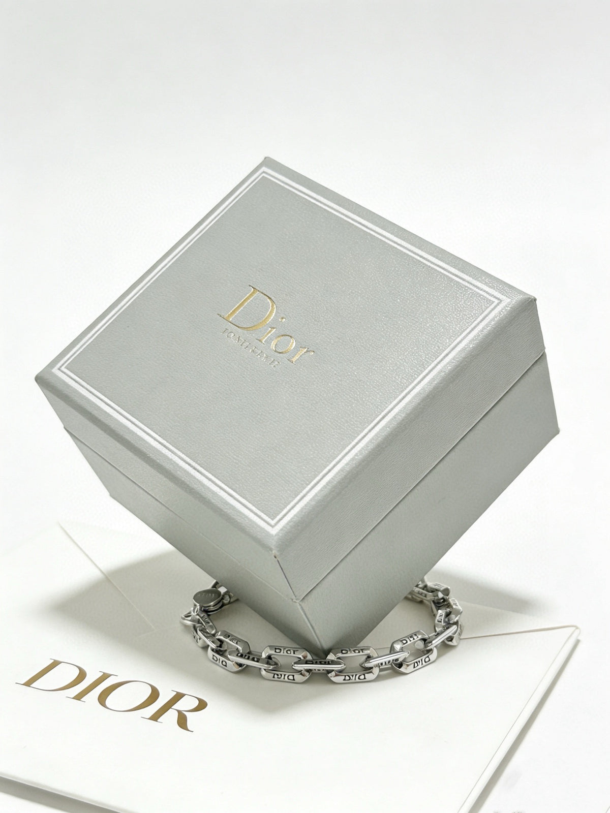 Dior Light Silver-Tone Link Bracelet - product image 8