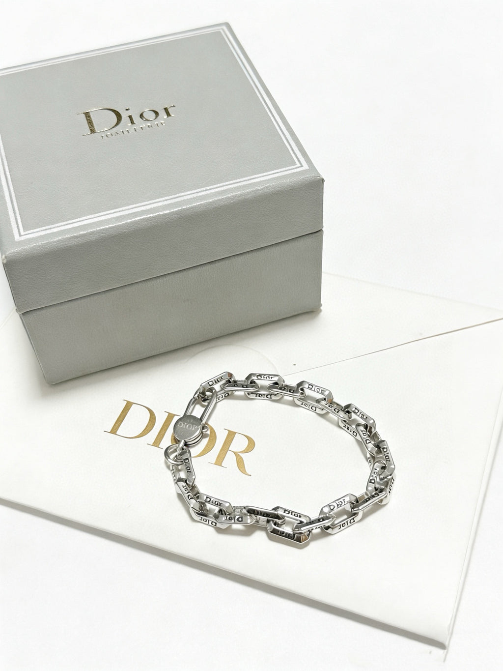 Dior Light Silver-Tone Link Bracelet - product image 7