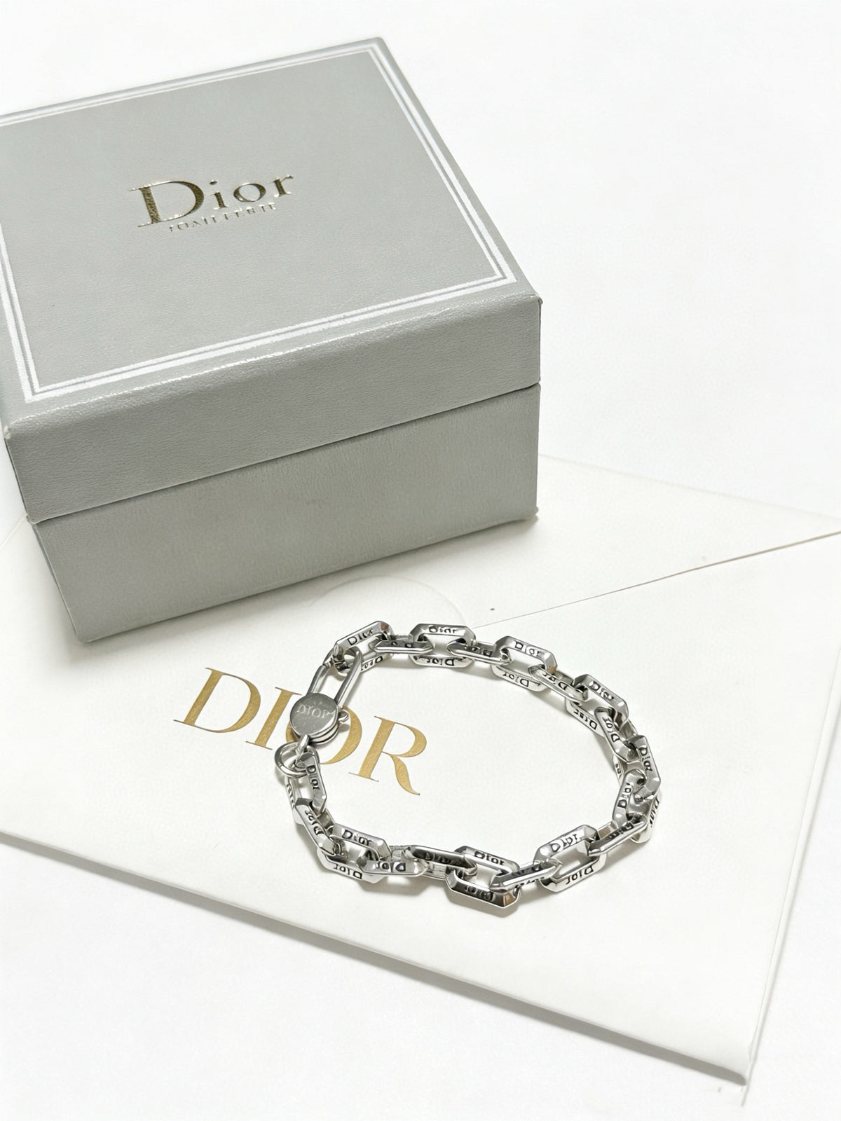 Dior Light Silver-Tone Link Bracelet - product image 7