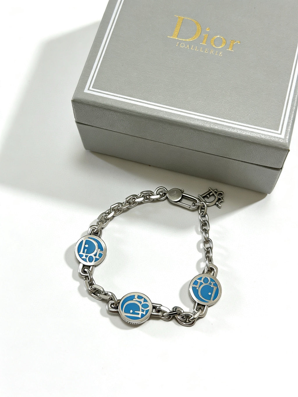 Dior Blue Medallion Chain Bracelet - product image 15