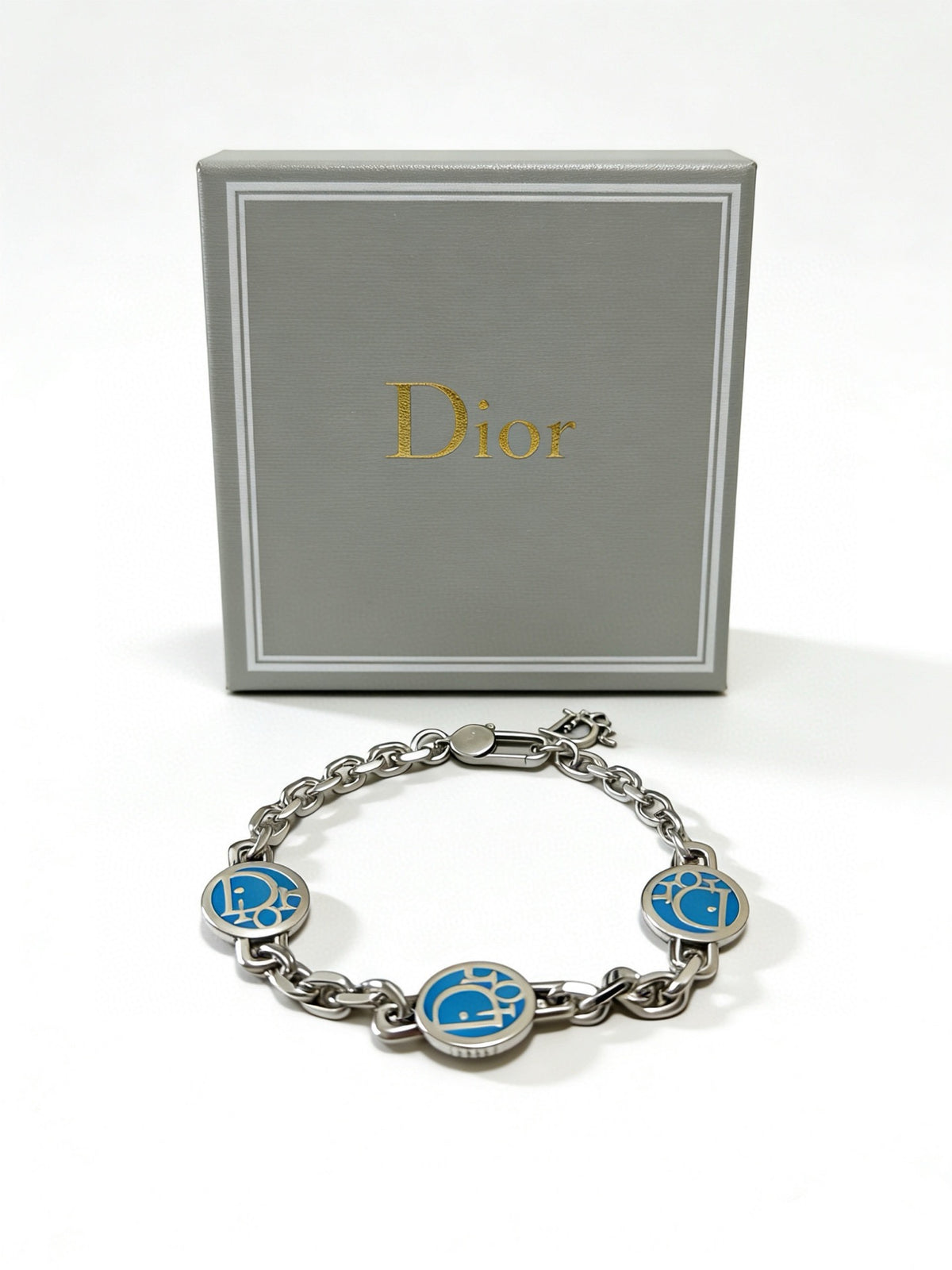 Dior Blue Medallion Chain Bracelet - product image 9