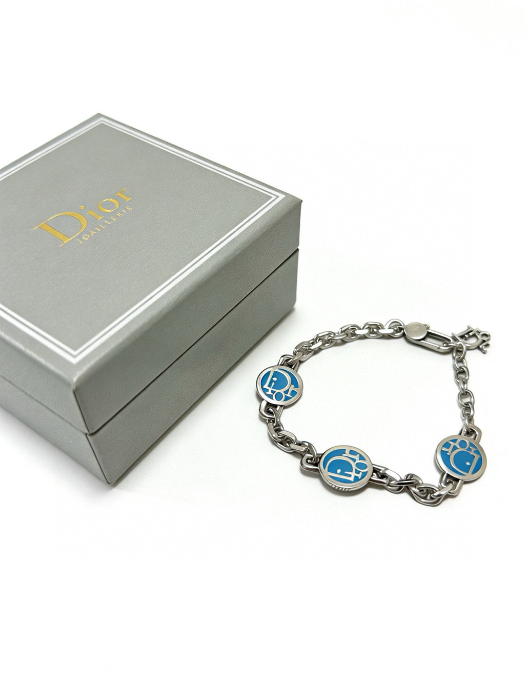 Dior Blue Medallion Chain Bracelet - product image 16