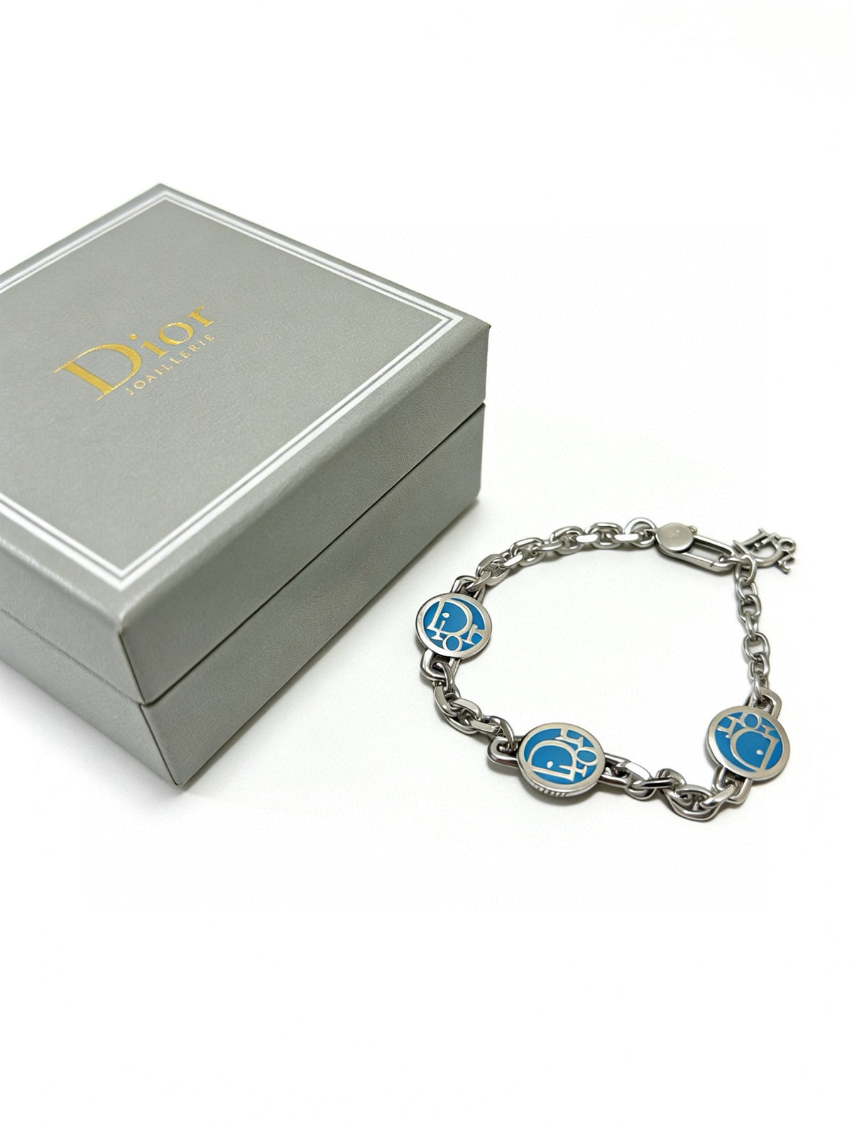 Dior Blue Medallion Chain Bracelet - product image 16