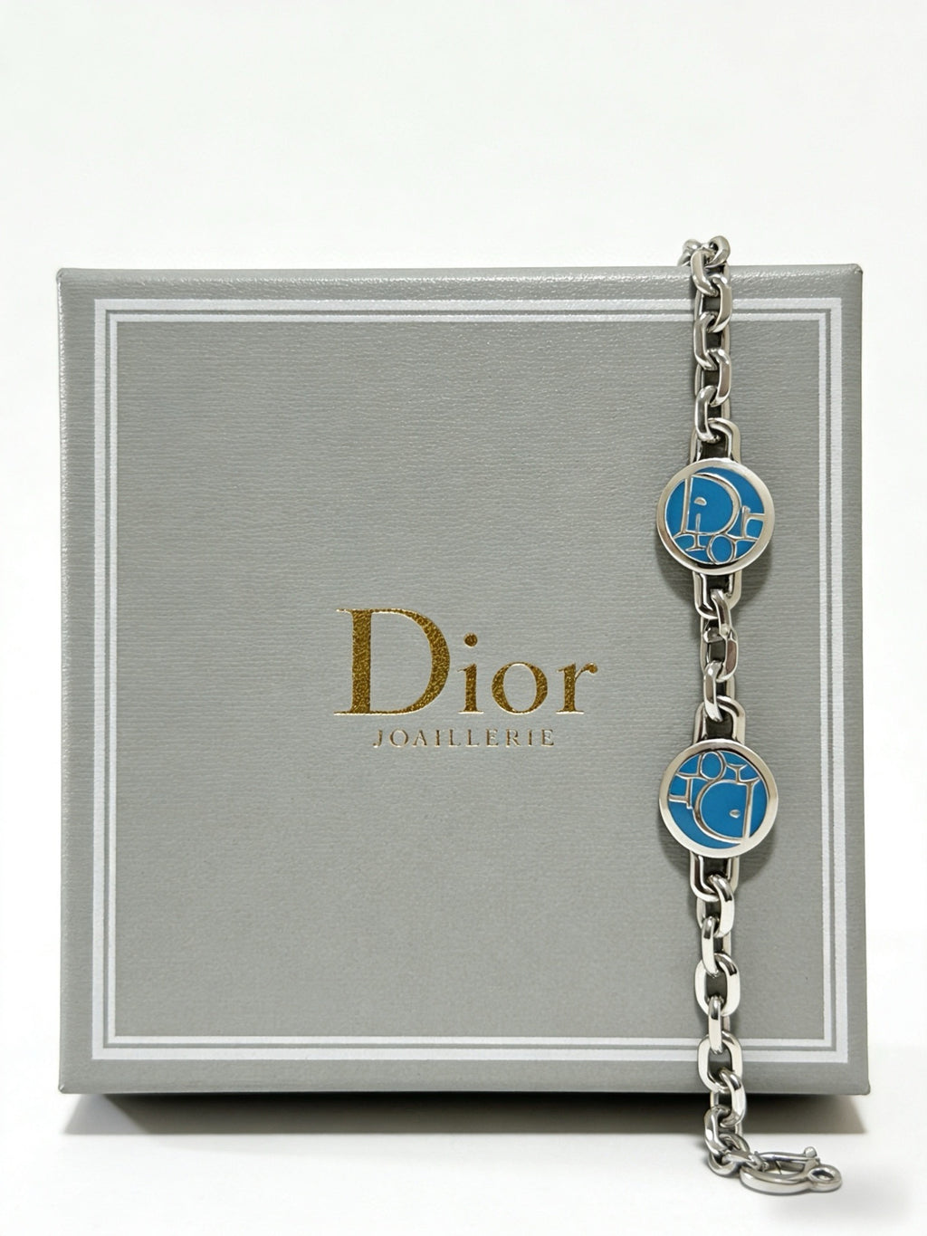 Dior Blue Medallion Chain Bracelet - product image 10