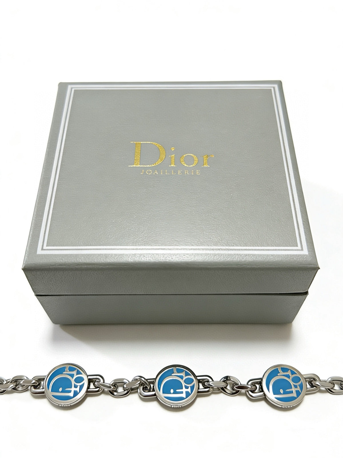 Dior Blue Medallion Chain Bracelet - product image 11