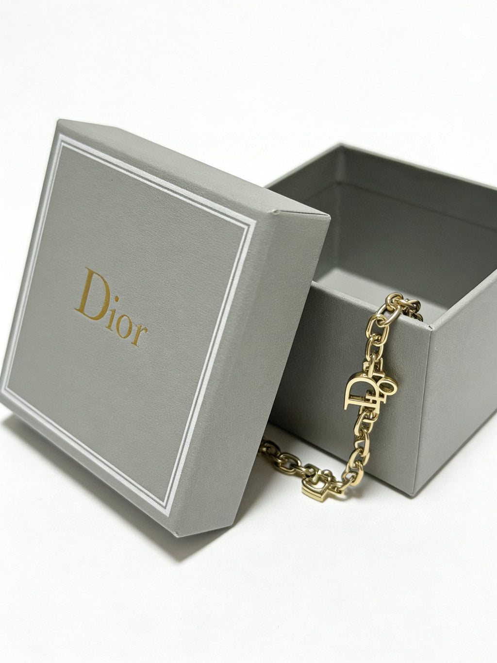 Dior Gold-Tone Ornamental Chain Bracelet - product image 9