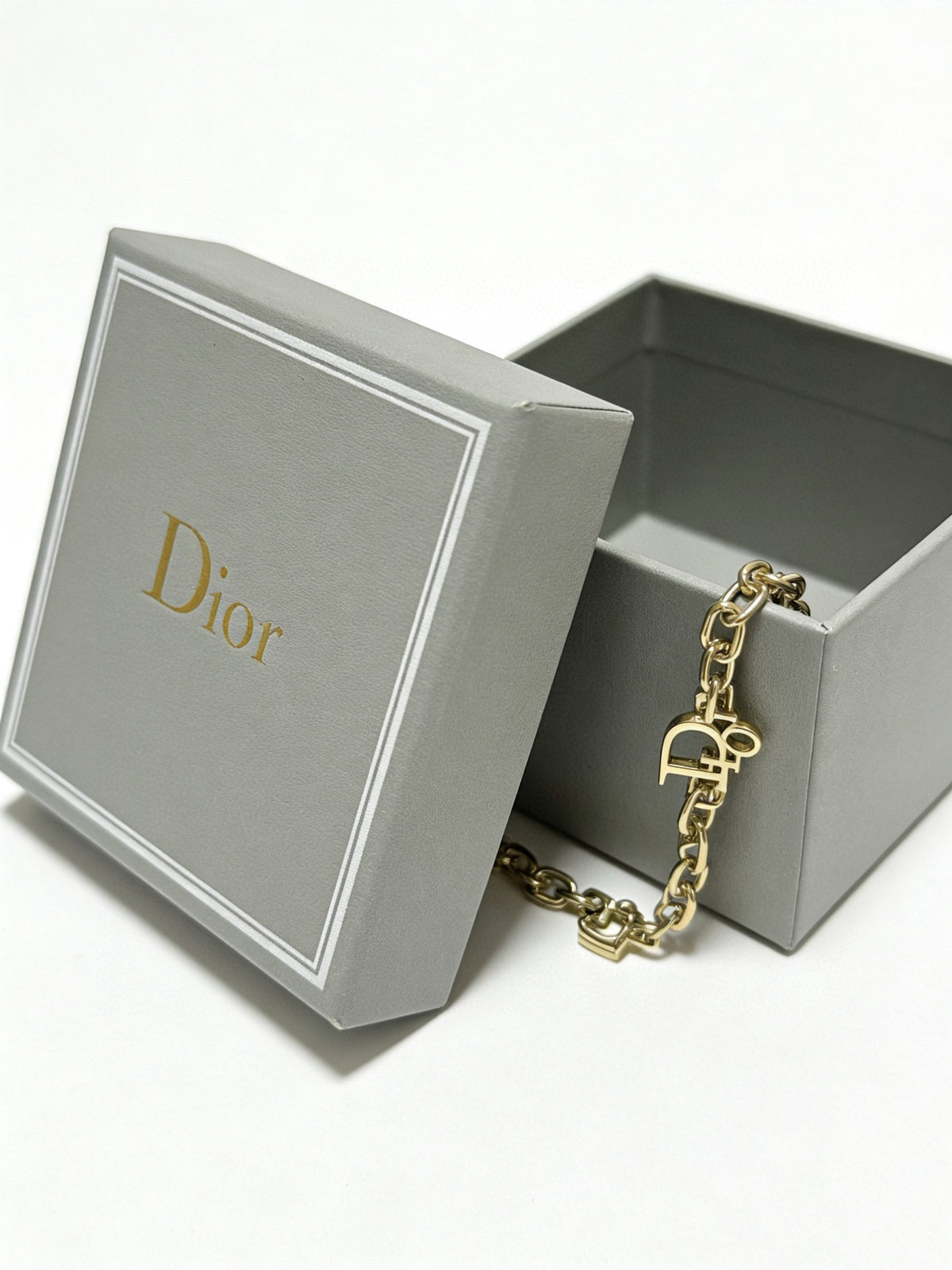 Dior Gold-Tone Ornamental Chain Bracelet - product image 9