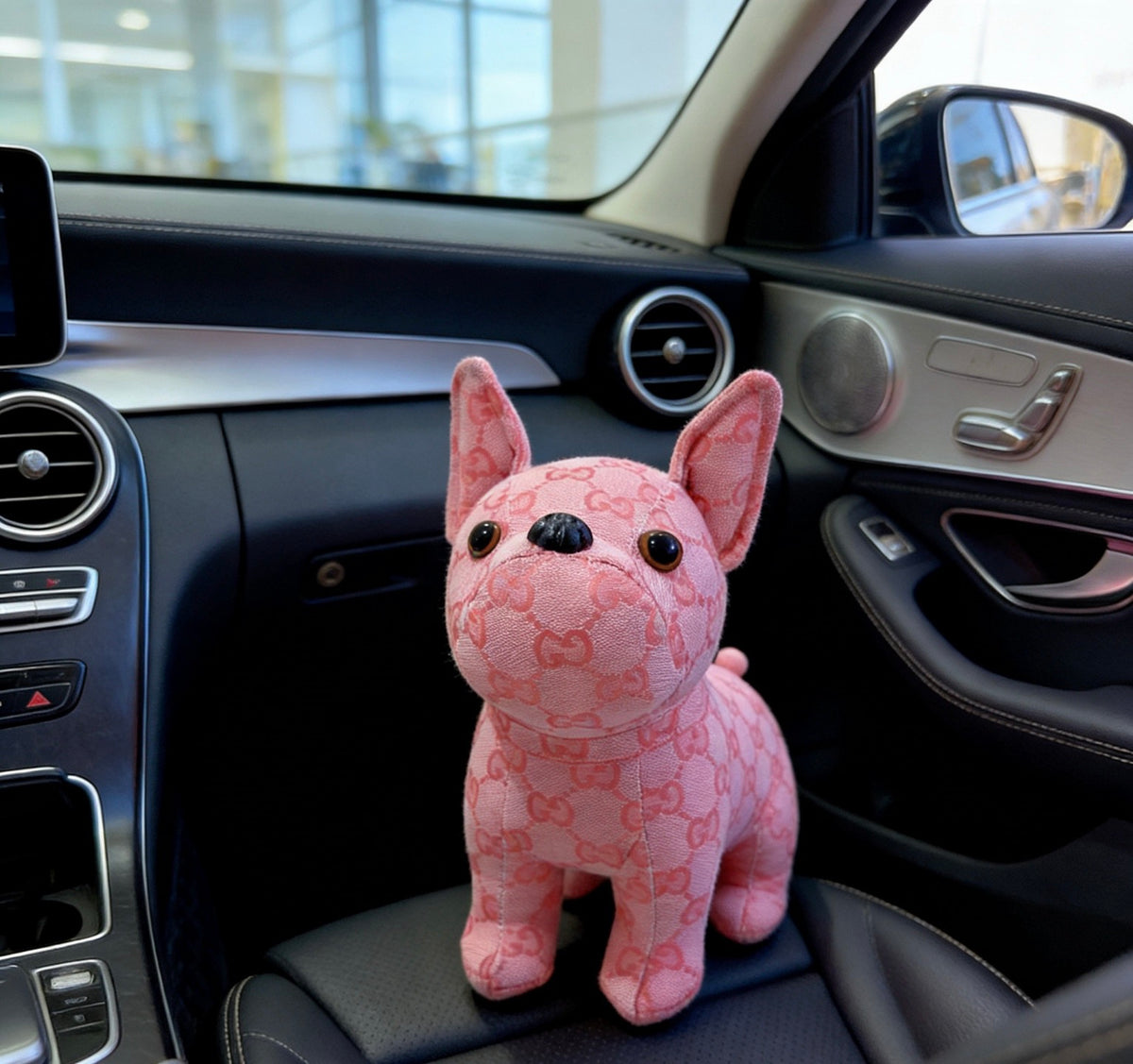 Gucci Pink Monogram Dog Plush Toy - album image 2