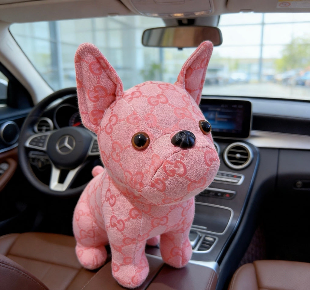 Gucci Pink Monogram Dog Plush Toy - album image 8