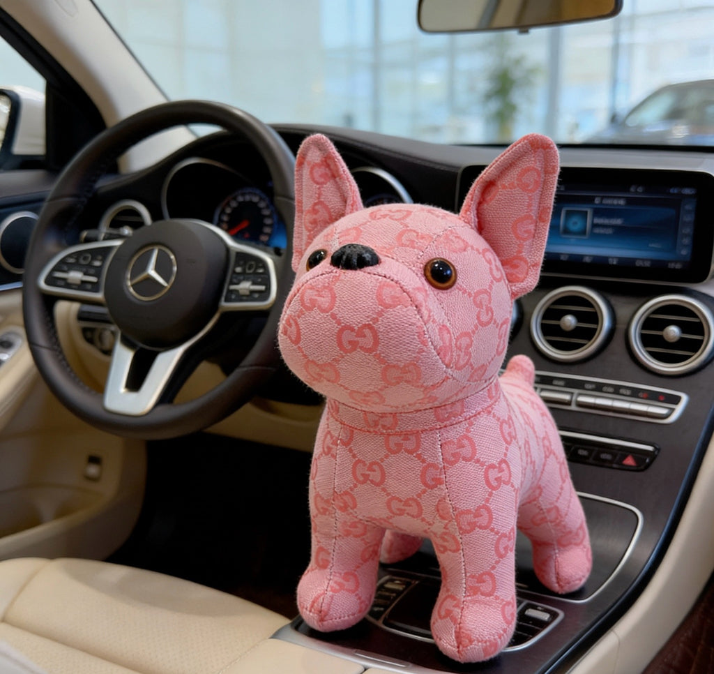 Gucci Pink Monogram Dog Plush Toy - album image 9