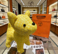 Hermès Yellow French Bulldog Plush Toy - album image 1