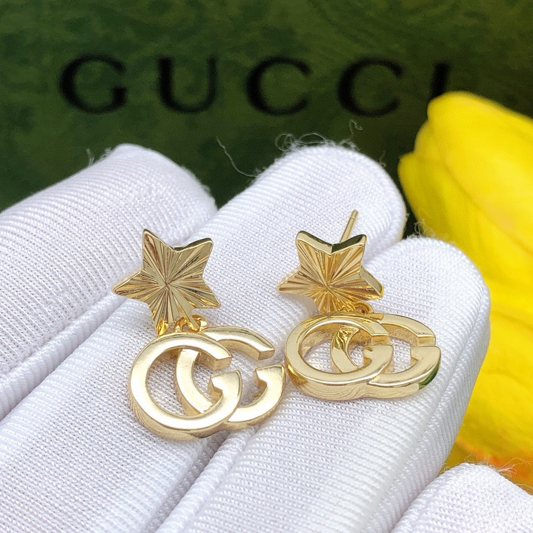 Gucci Interlocking G Star Polished Earrings - album image 5