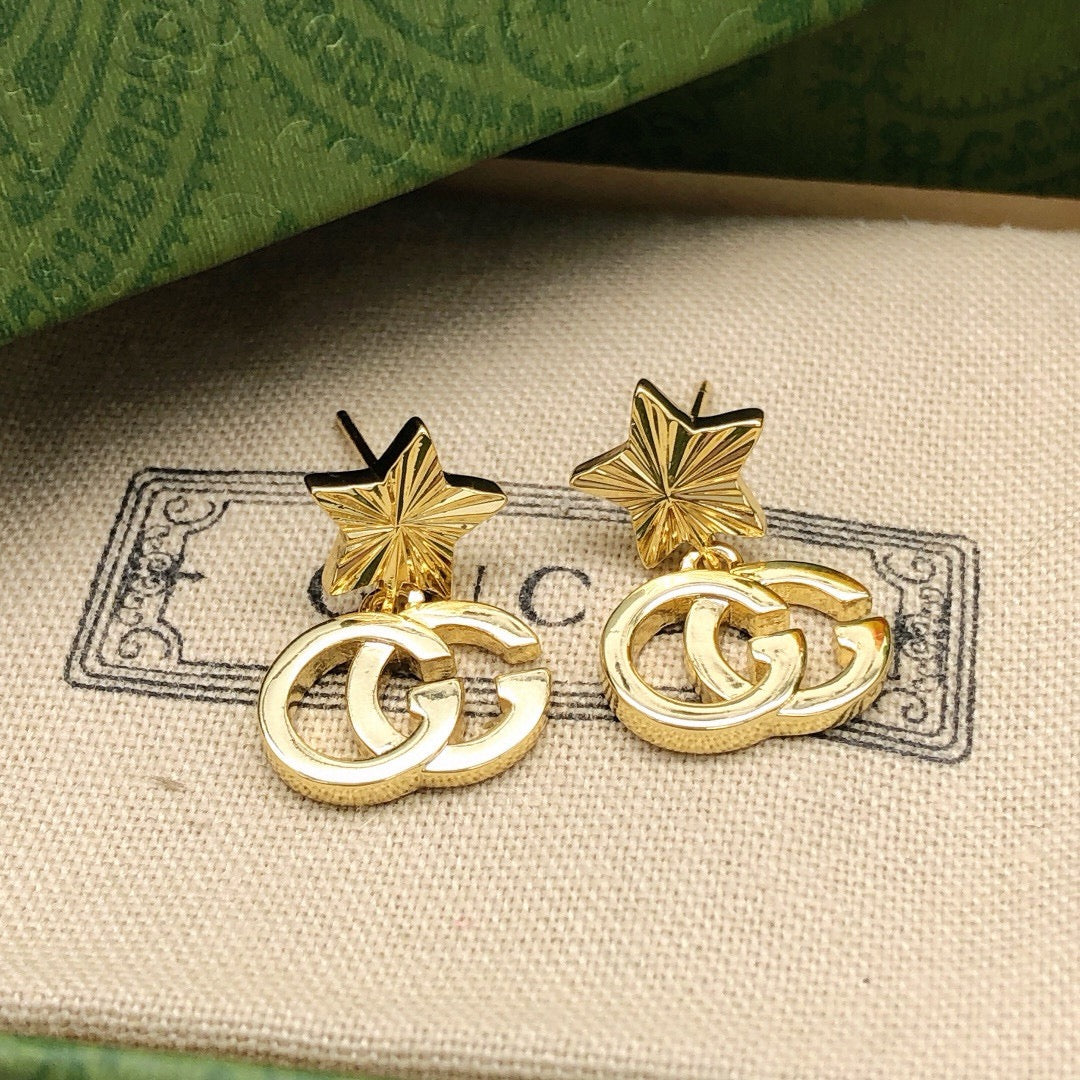 Gucci Interlocking G Star Polished Earrings - album image 4