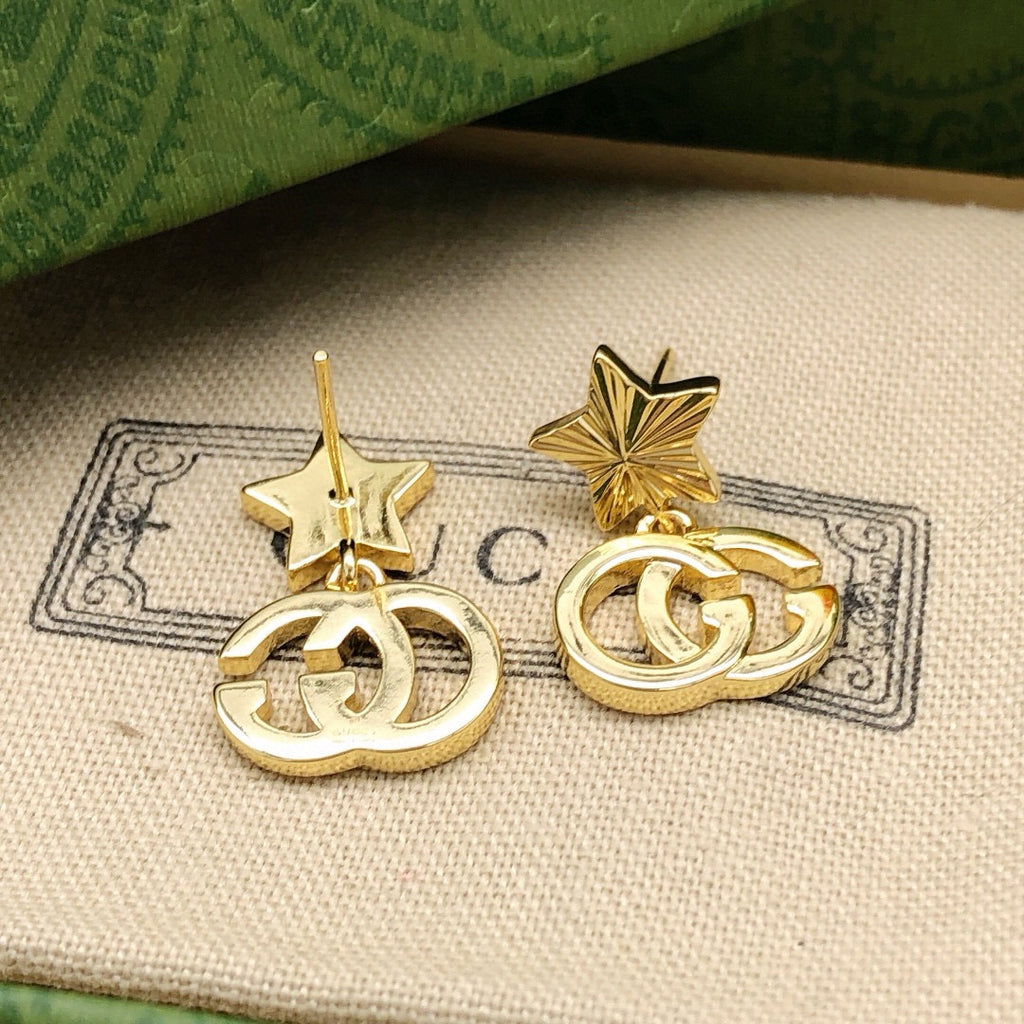 Gucci Interlocking G Star Polished Earrings - album image 6
