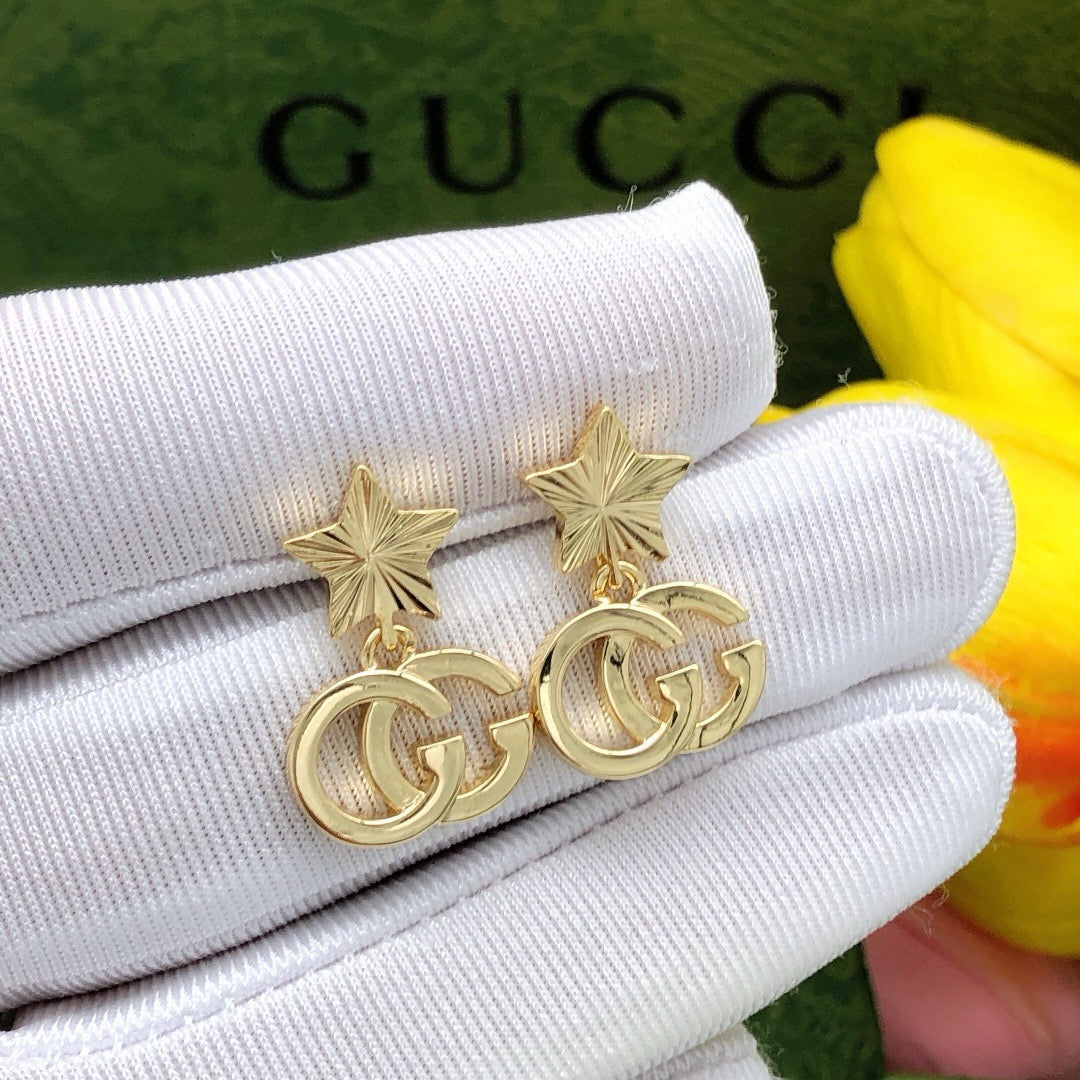 Gucci Interlocking G Star Polished Earrings - album image 3
