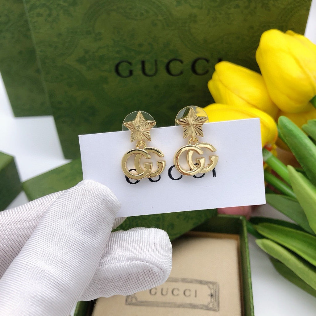 Gucci Interlocking G Star Polished Earrings - album image 2