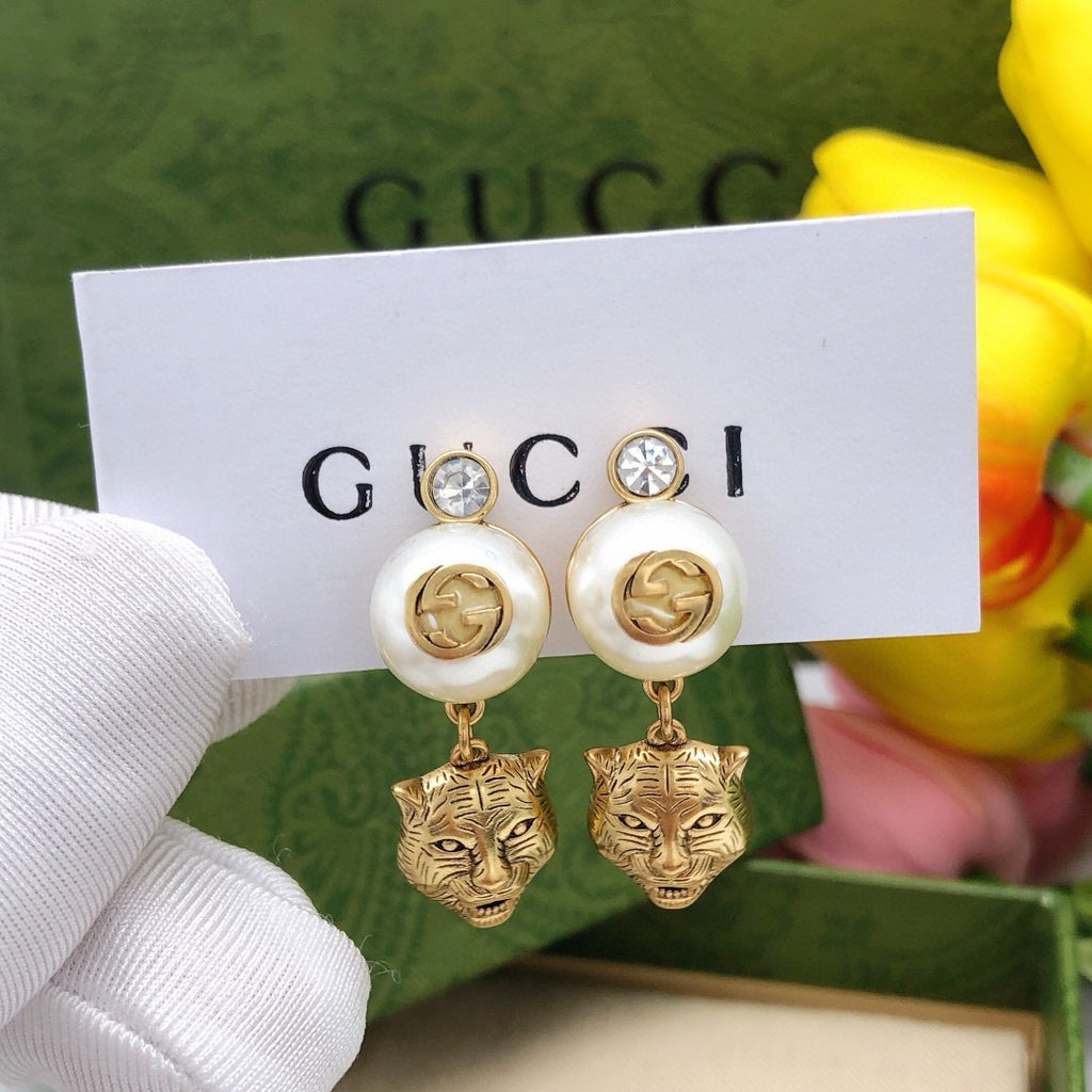 Gucci Tiger Head Earrings - album image 3