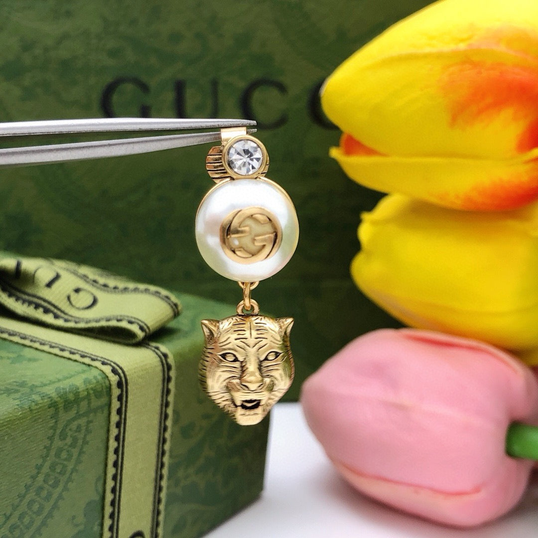 Gucci Tiger Head Earrings - album image 6