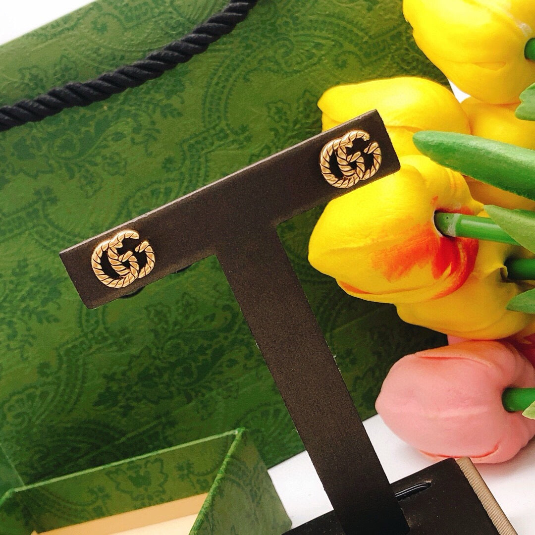 Gucci Interlocking G Twisted Mini Earrings - album image 4