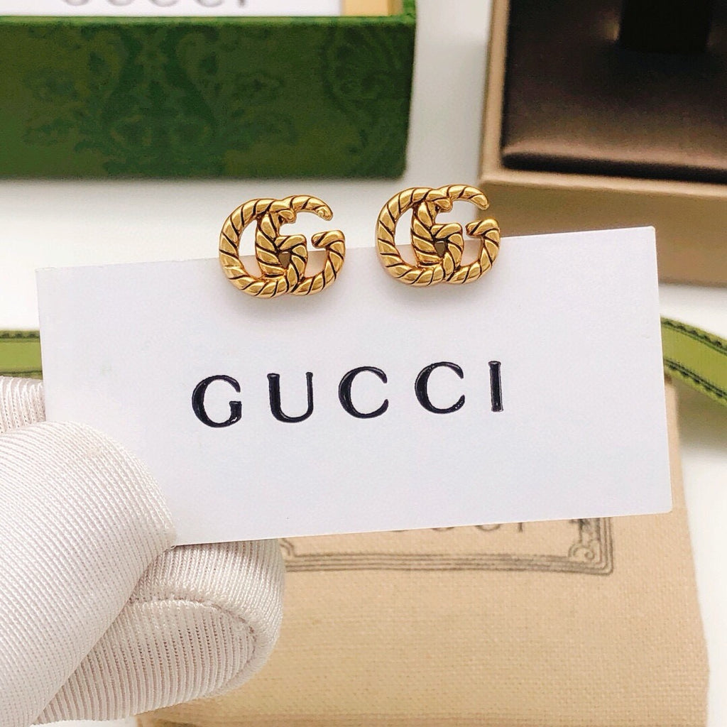 Gucci Interlocking G Twisted Mini Earrings - album image 7