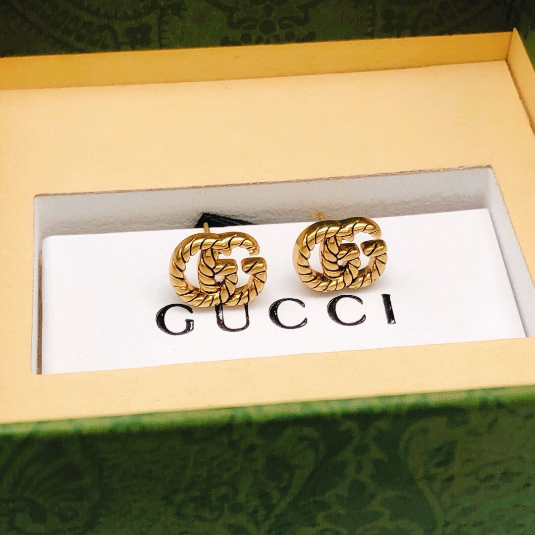 Gucci Interlocking G Twisted Mini Earrings - album image 6
