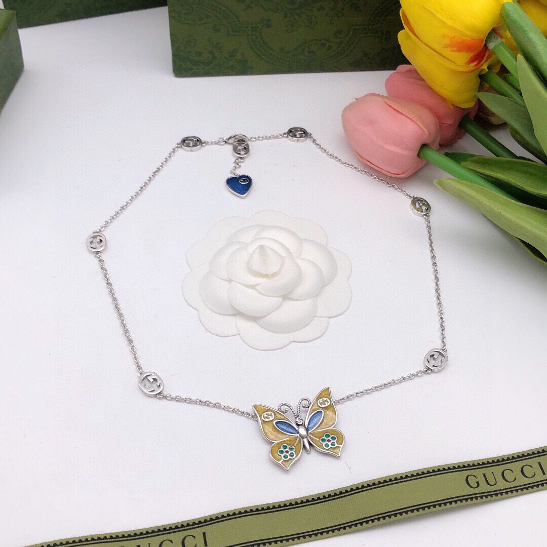 Gucci Bow Butterfly Necklace - album image 4