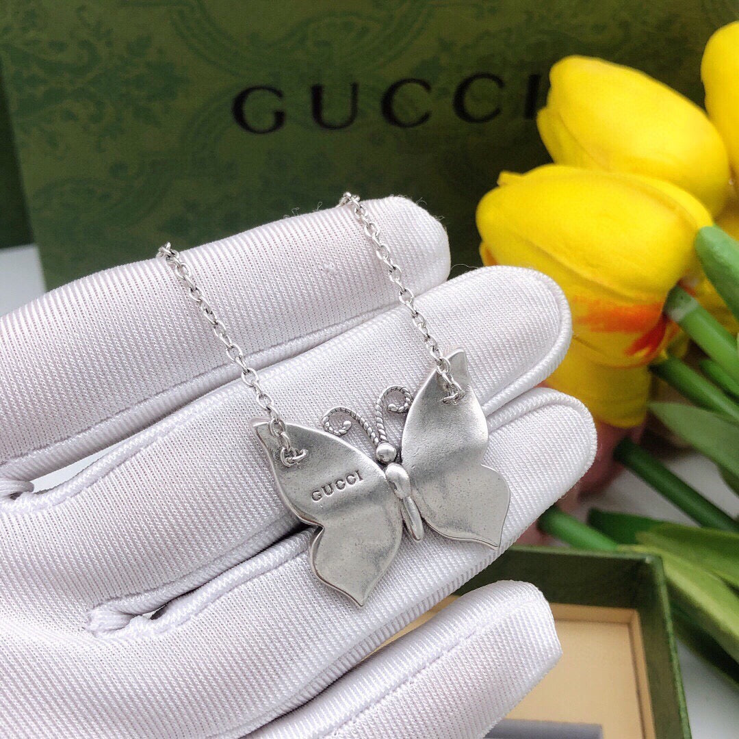 Gucci Bow Butterfly Necklace - album image 3