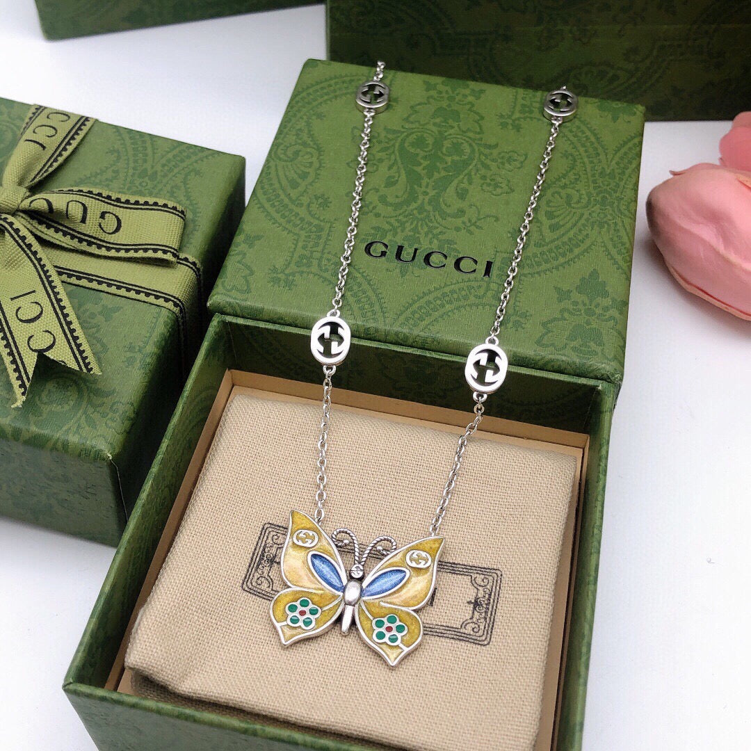 Gucci Bow Butterfly Necklace - album image 2