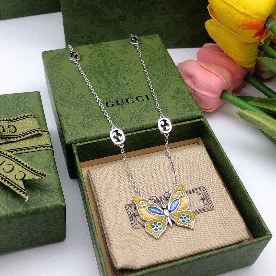 Gucci Bow Butterfly Necklace - album image 6