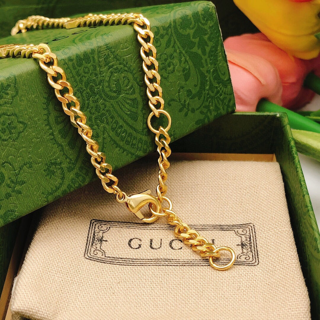 Gucci Interlocking G Pink Pendant Necklace - album image 6