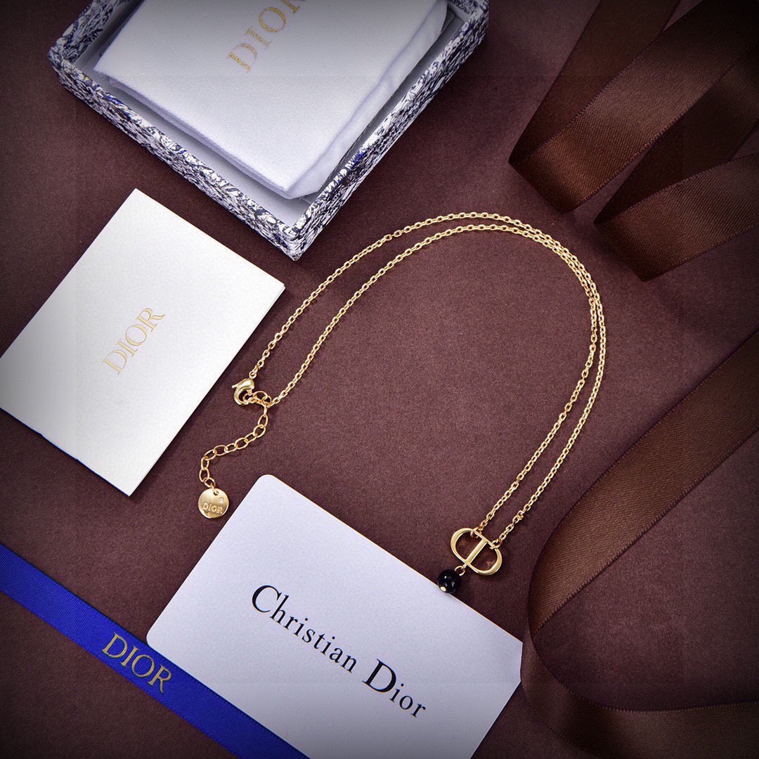 Dior Black Medallion Fine Necklace - product image 8
