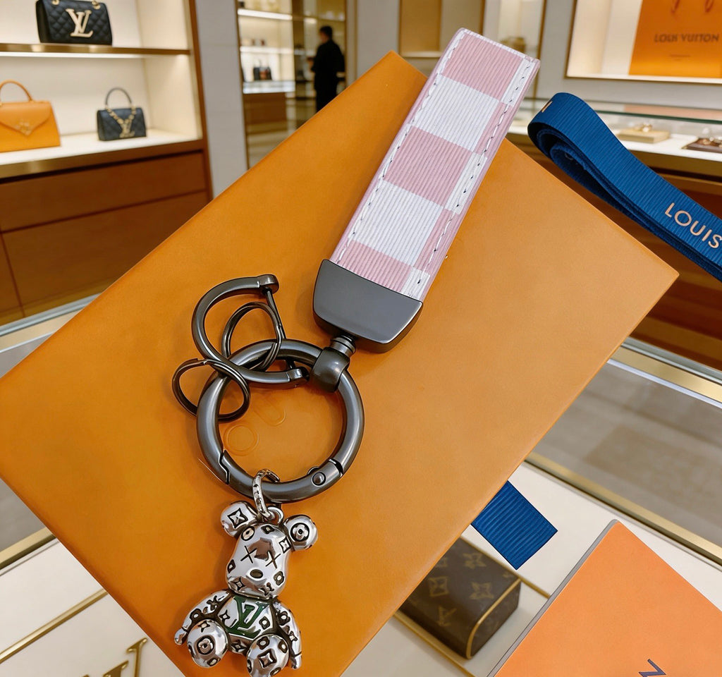 Louis Vuitton Silver-Tone Character Keychain - album image 5