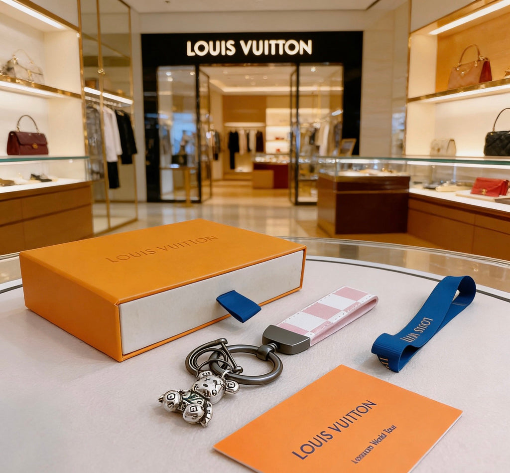 Louis Vuitton Silver-Tone Character Keychain - album image 6