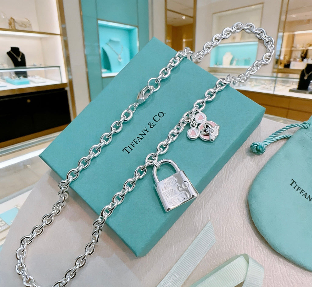 Tiffany & Co. Heart Pendant Layered Necklace - album image 3