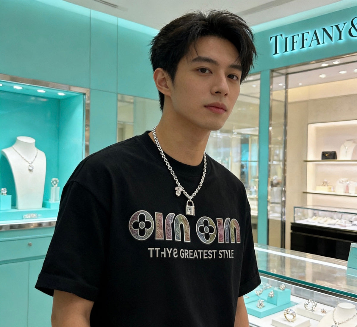 Tiffany & Co. Heart Pendant Layered Necklace - album image 9