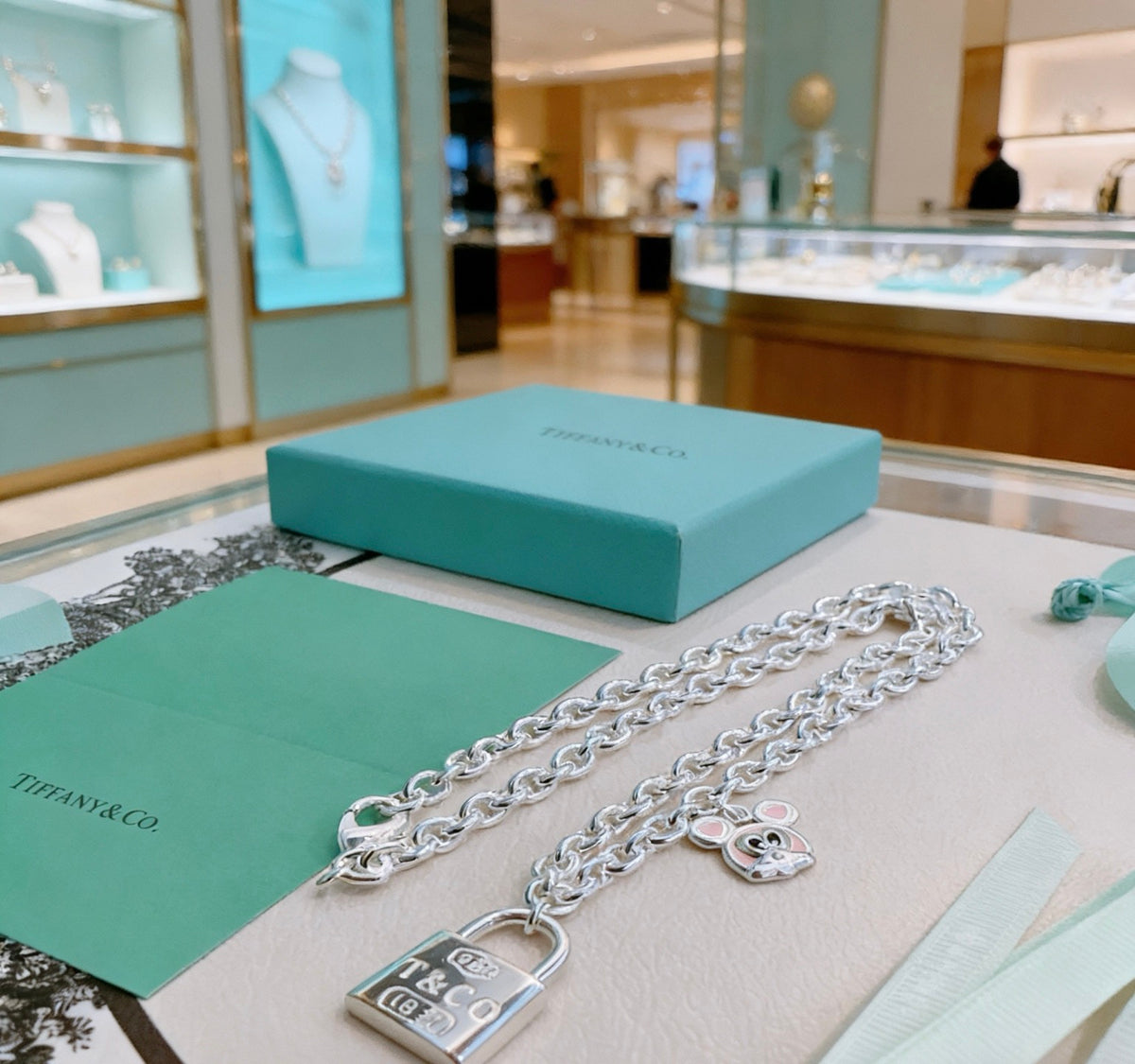 Tiffany & Co. Heart Pendant Layered Necklace - album image 5