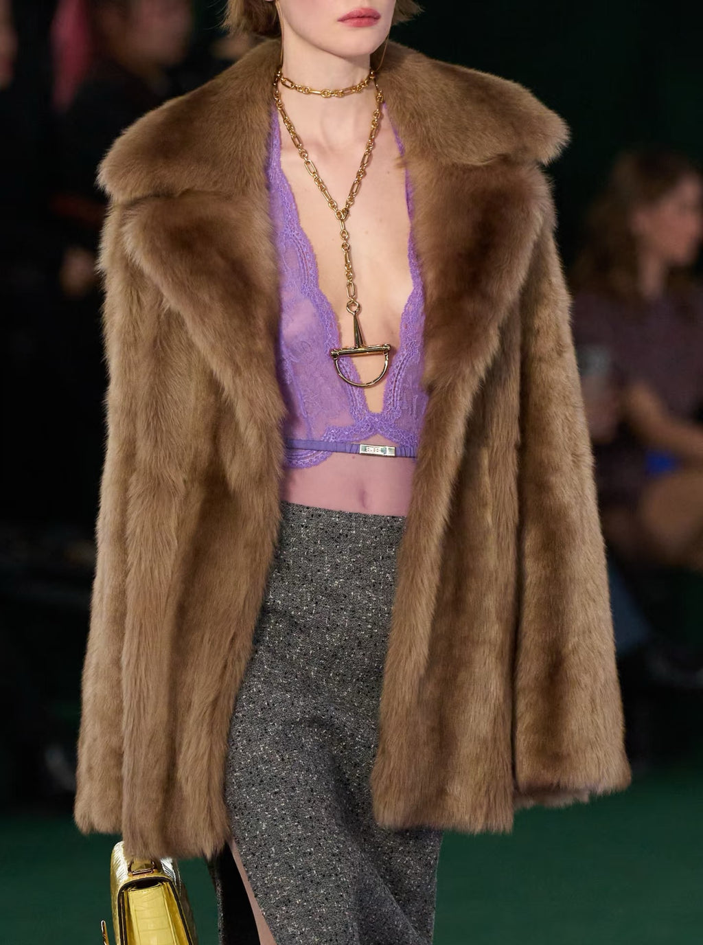 Gucci Interlocking G Gold-Tone Long Necklace - album image 4