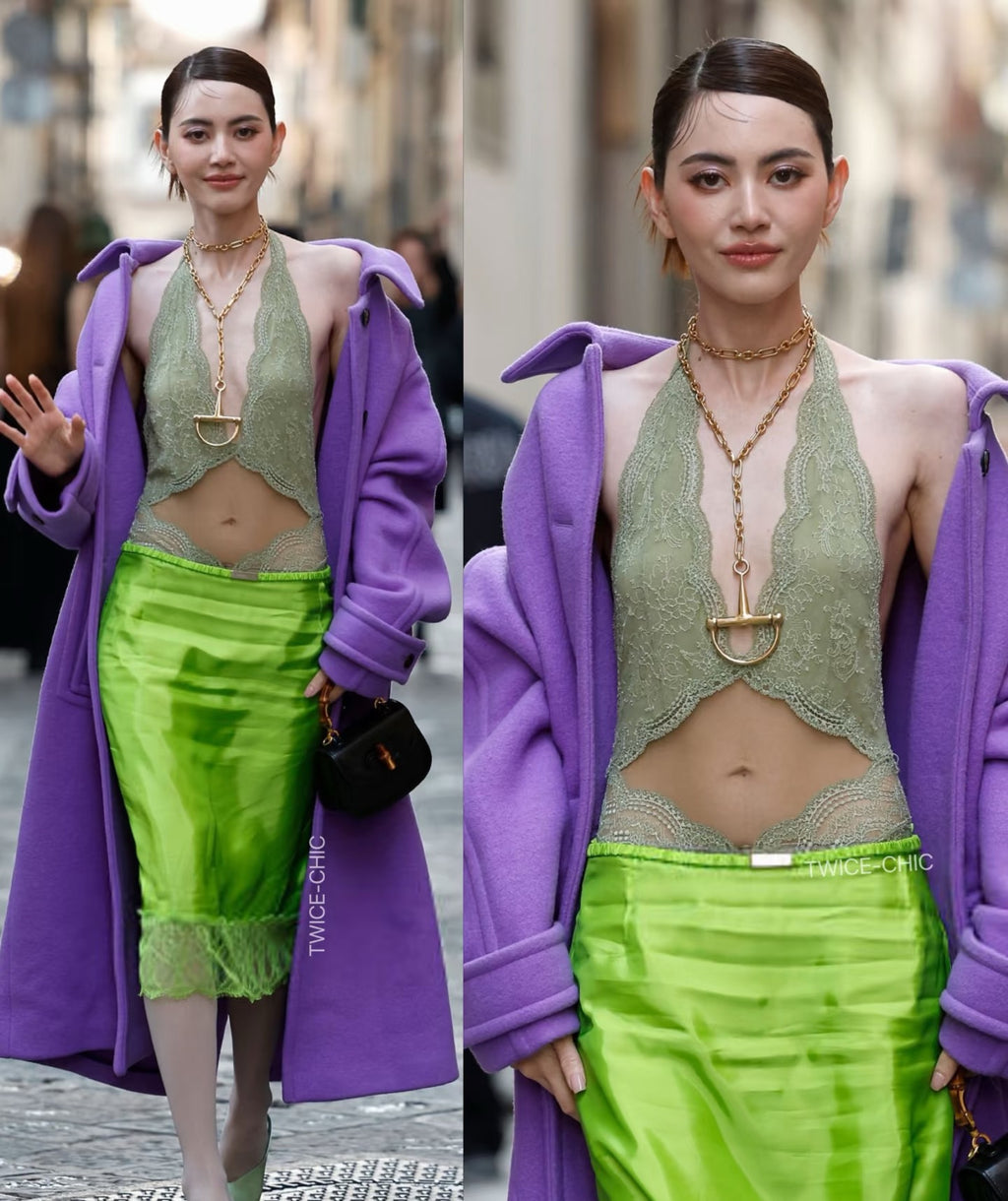 Gucci Interlocking G Gold-Tone Long Necklace - album image 5
