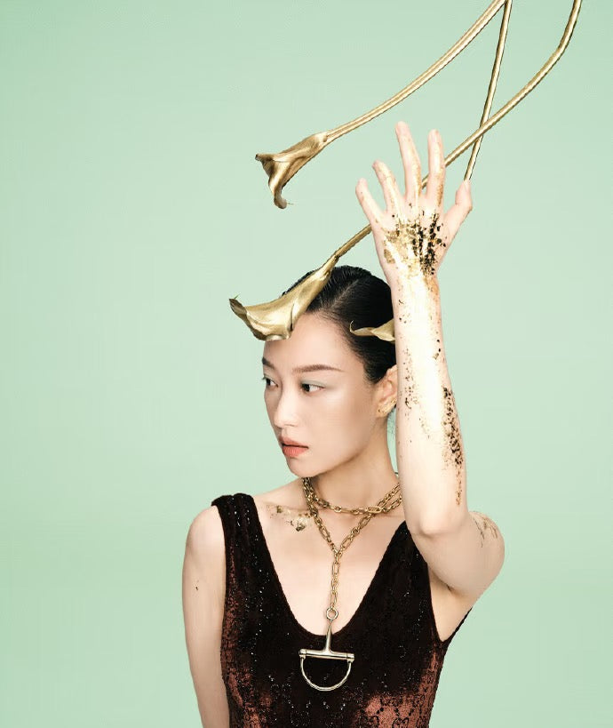 Gucci Interlocking G Gold-Tone Long Necklace - album image 7