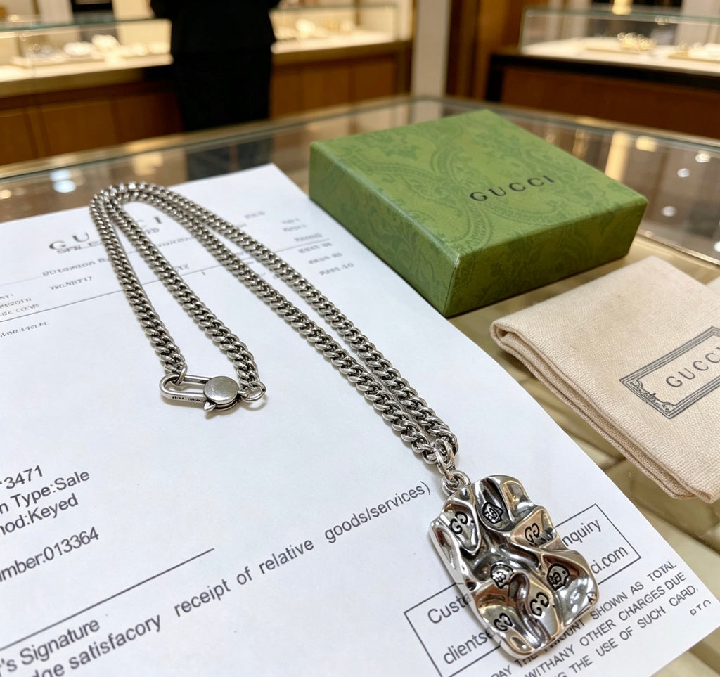 Gucci Anger Forest Antiqued Chain Necklace - album image 7