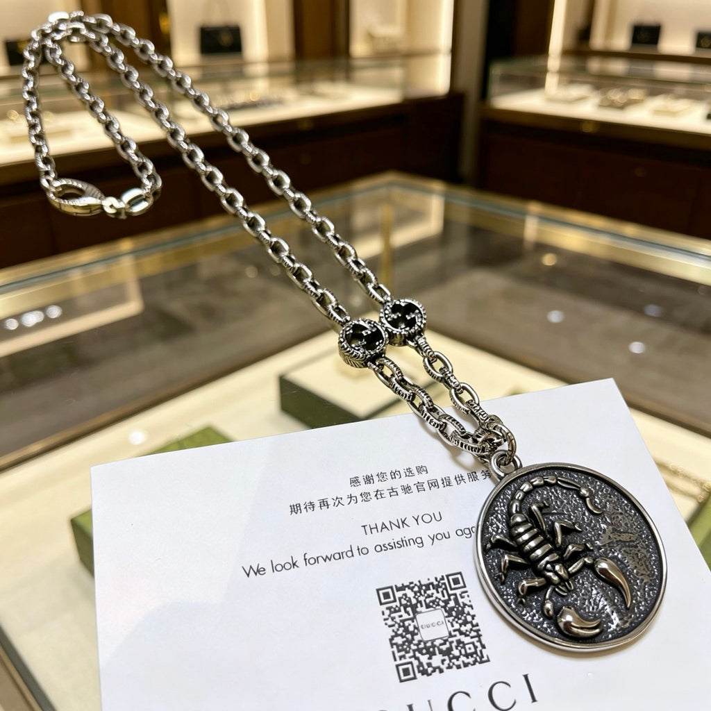Gucci Anger Forest Antiqued Chain Necklace - album image 9