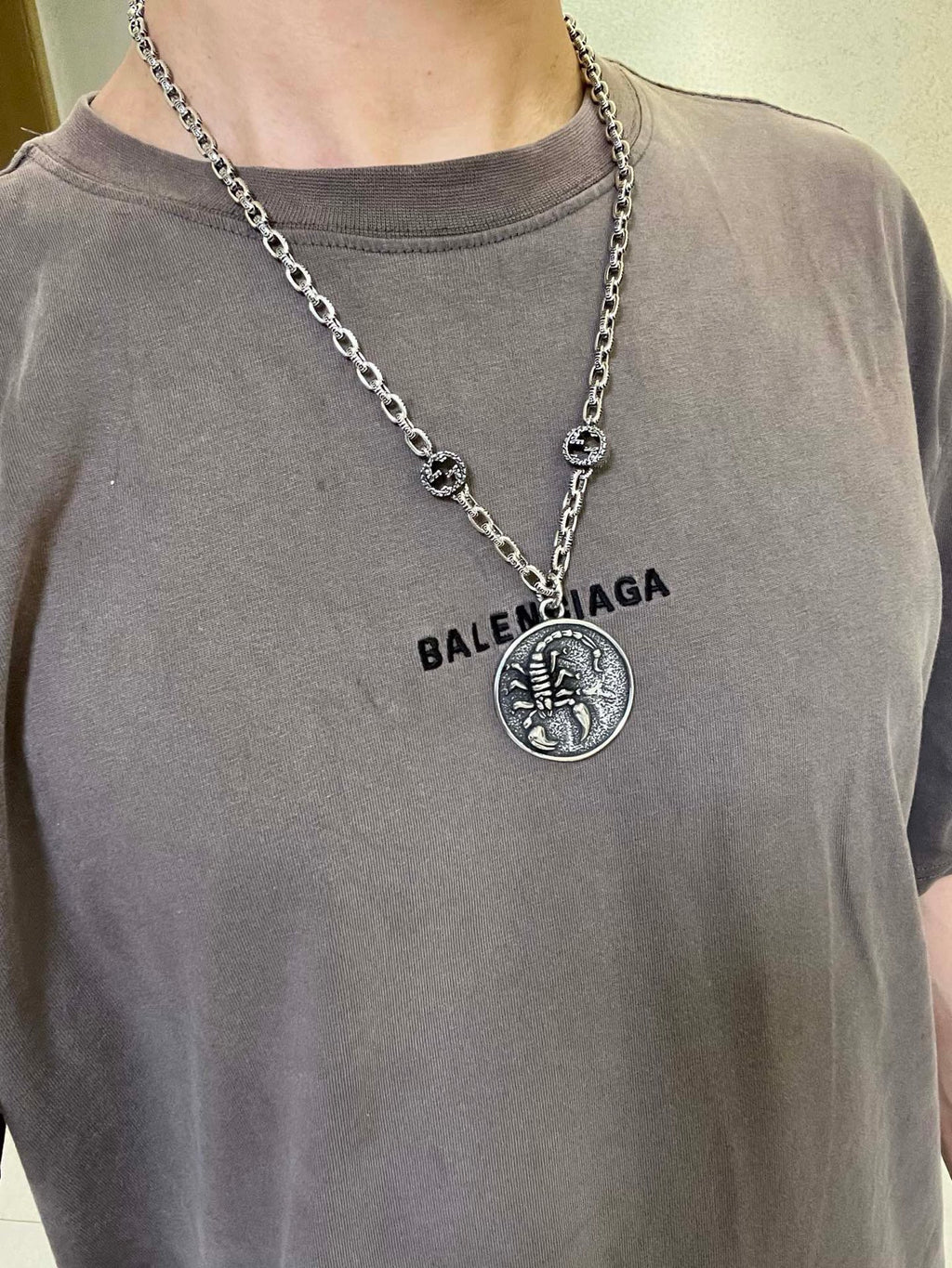 Gucci Anger Forest Antiqued Chain Necklace - album image 3