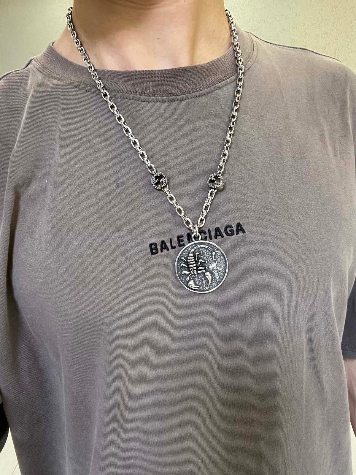 Gucci Anger Forest Antiqued Chain Necklace - album image 7