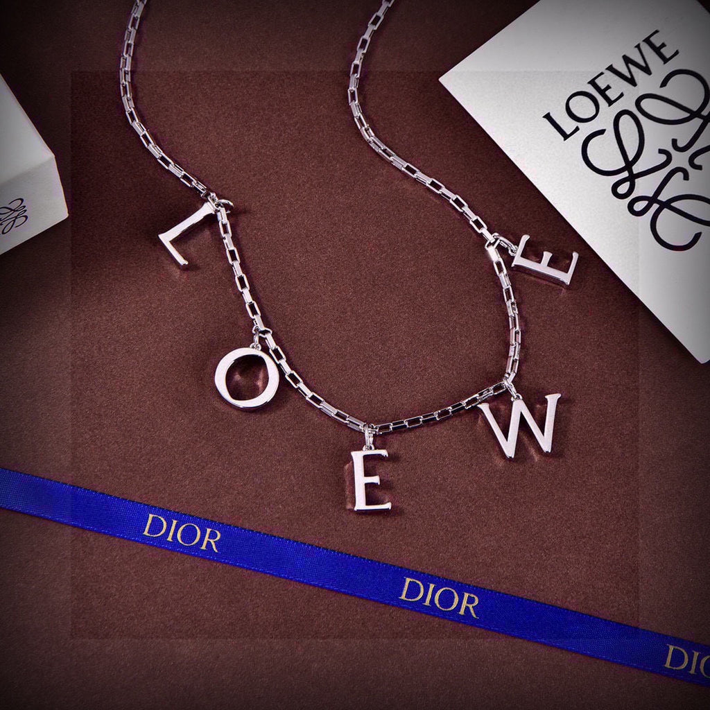 Loewe Silver-Tone Spaced Letter Jewelry - product image 8