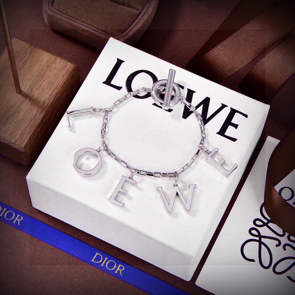 Loewe Silver-Tone Spaced Letter Jewelry - product image 9