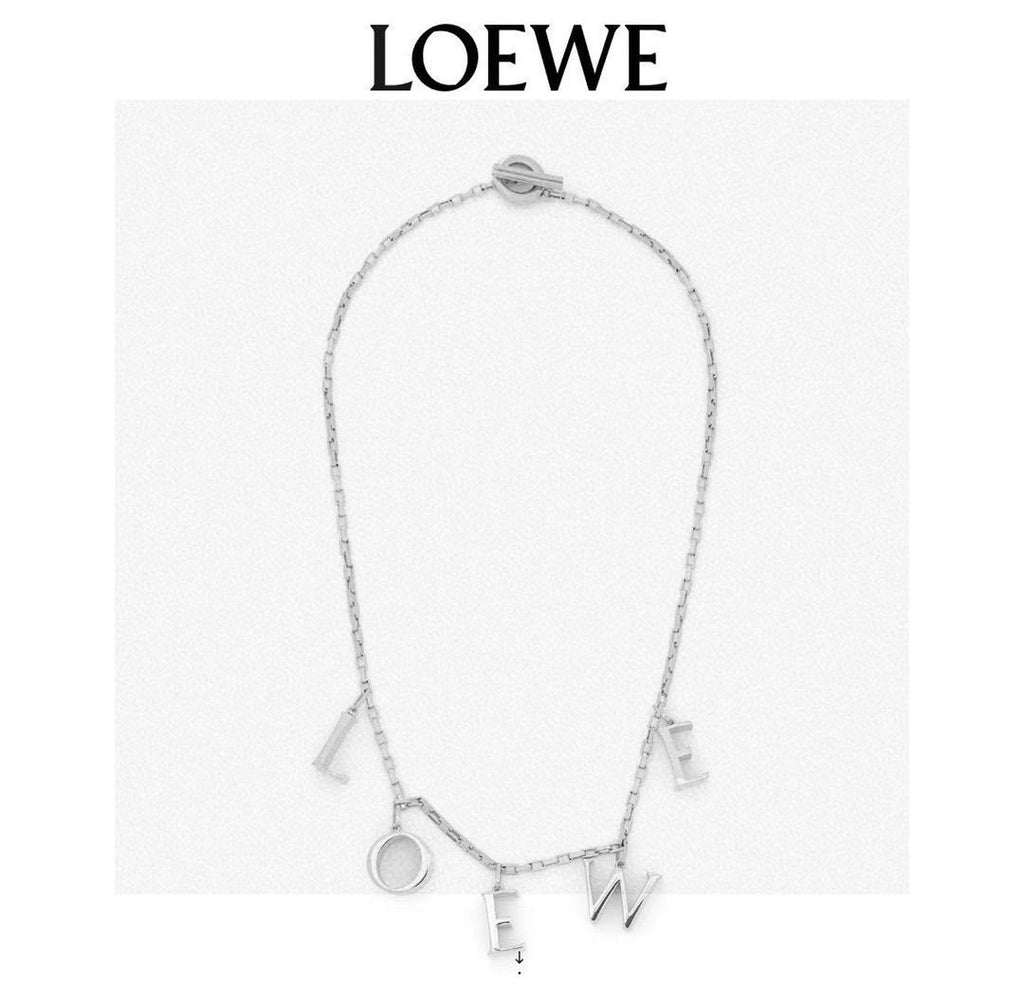 Loewe Silver-Tone Spaced Letter Jewelry - product image 11