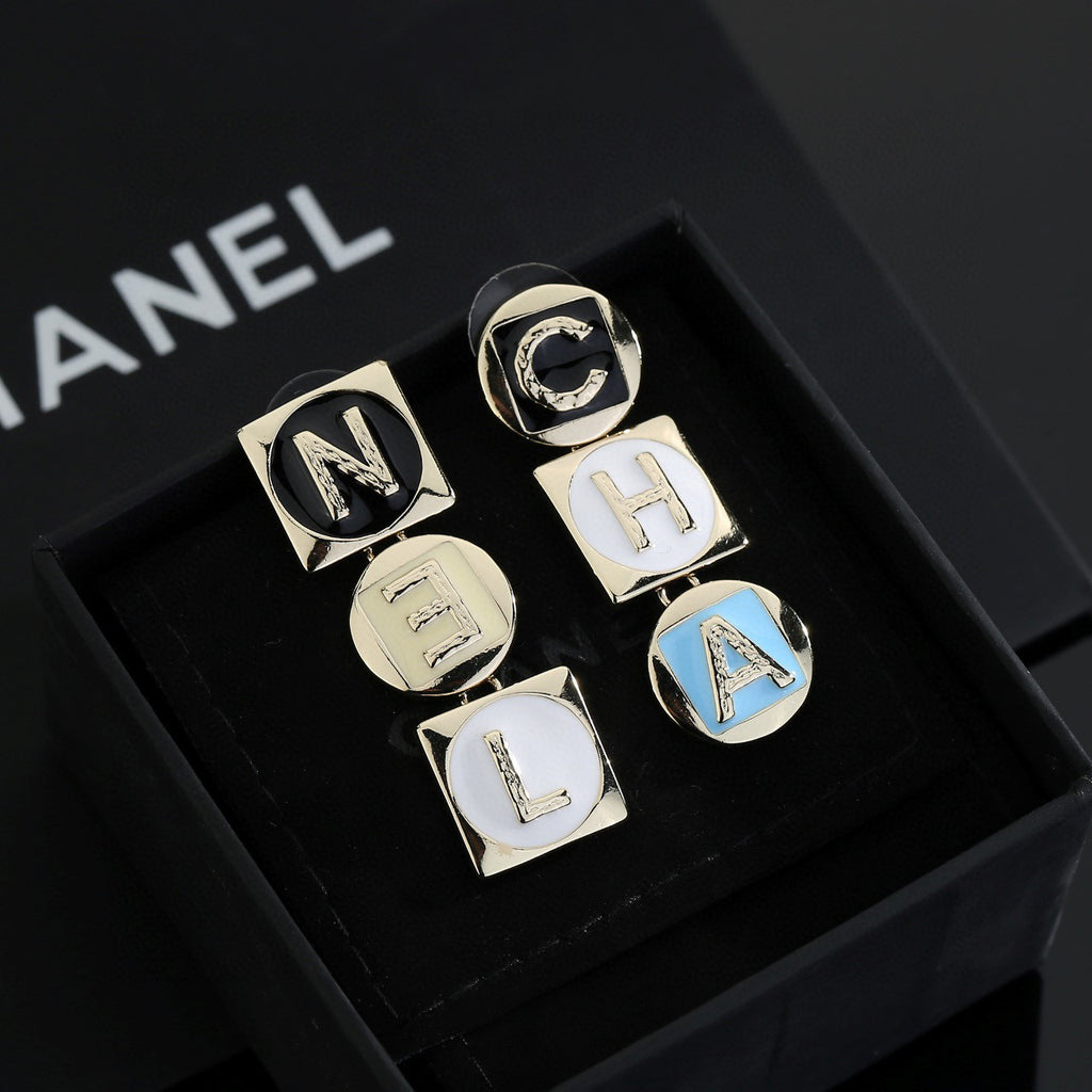 Chanel Letter Earrings - album image 1