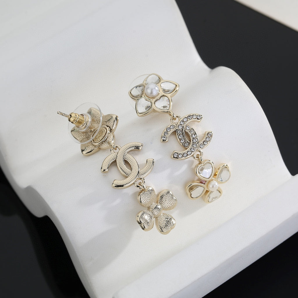 Chanel Gold-Tone Earrings - album image 4
