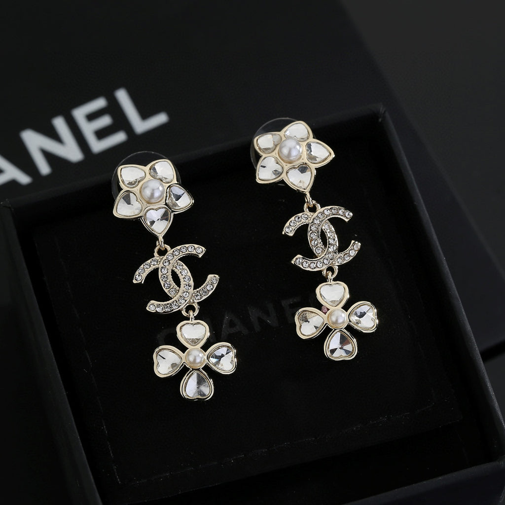 Chanel Gold-Tone Earrings - album image 6
