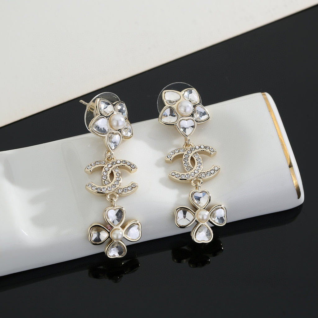 Chanel Gold-Tone Earrings - album image 2